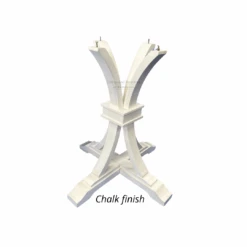 T-12B-36 Paige Flair Counter Height Pedestal Base -Wilmington 12b angle2