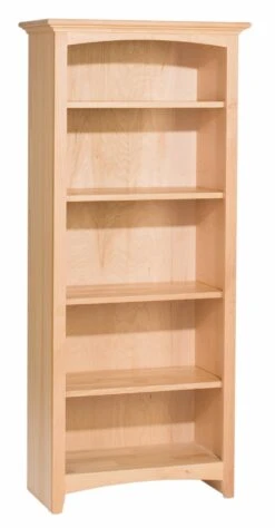 1523 60″x 24″ Alder McKenzie Bookcase -Wilmington 1523 AUF