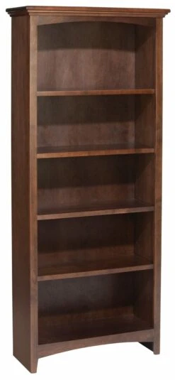 1523 60″x 24″ Alder McKenzie Bookcase -Wilmington 1523AECAF scaled 1