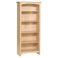 1523 60″x 24″ Alder McKenzie Bookcase