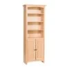 1525 72″x 24″ McKenzie Bookcase With Lower Doors