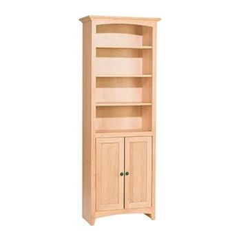 1525 72″x 24″ McKenzie Bookcase With Lower Doors 1 1525 72″x 24″ McKenzie Bookcase With Lower Doors