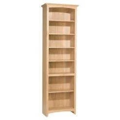1526 84″x 24″ Alder McKenzie Bookcase