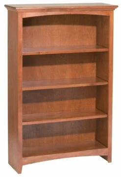 1532 48″ X 30″ Alder McKenzie Bookcase -Wilmington 1532AEGAC