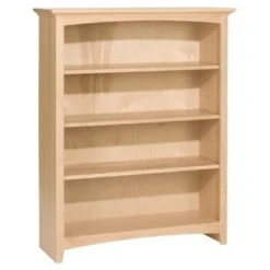 1542 48″ X 36″ Alder McKenzie Bookcase