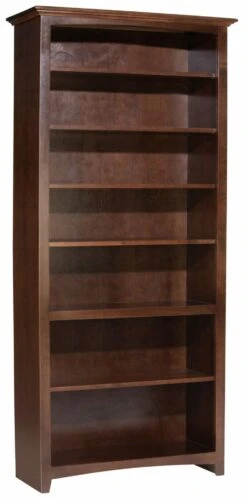 1546 84″ X 36″ Alder McKenzie Bookcase -Wilmington 1546AECAF scaled 1