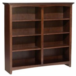 1552 48″x 48″ Alder Mckenzie Bookcase -Wilmington 1552AECAF scaled 1
