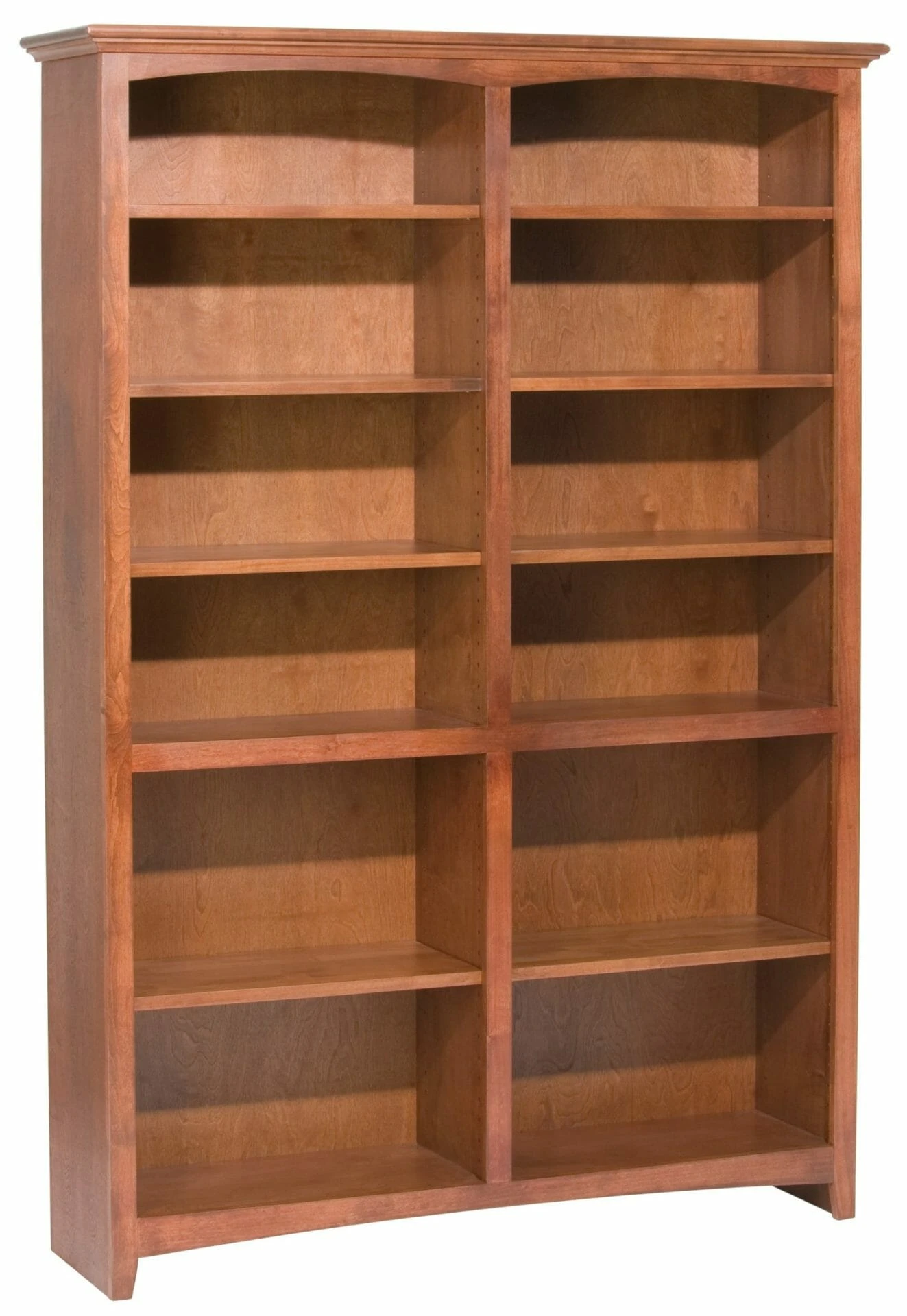 1554 72″ X 48″ Alder McKenzie Bookcase 2 1554 72″ X 48″ Alder McKenzie Bookcase - Image 2