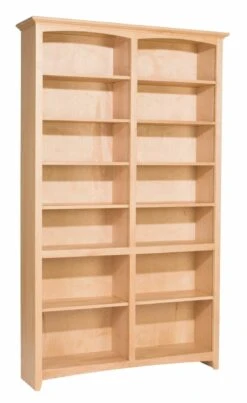 1556 84″ X 48″ Alder McKenzie Bookcase