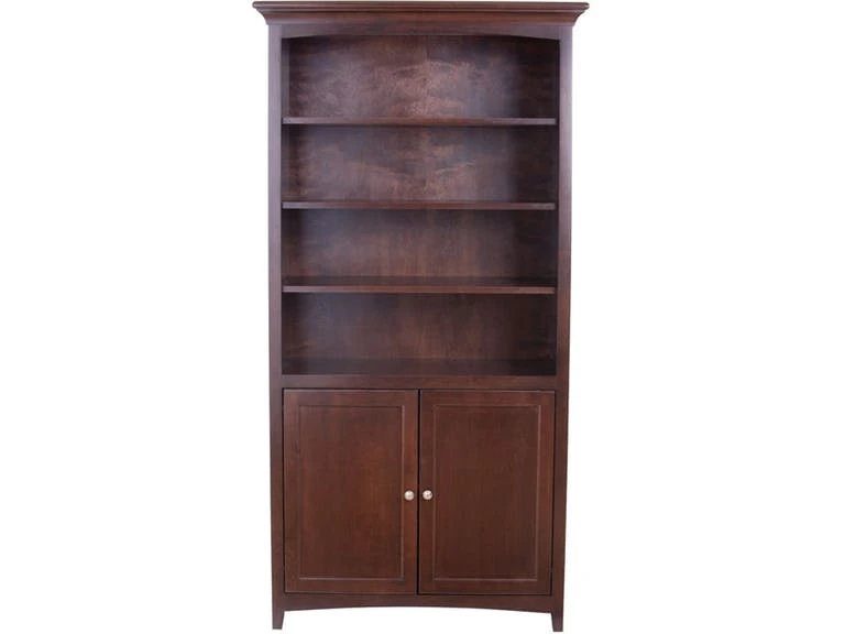 1611 Alder McKenzie Center Wall Unit With Lower Doors 3 1611 Alder McKenzie Center Wall Unit With Lower Doors - Image 3