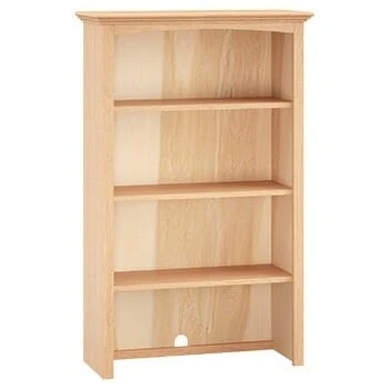 1620 30 Inch Wide McKenzie Alder Cabinet Hutch Top 1 1620 30 Inch Wide McKenzie Alder Cabinet Hutch Top