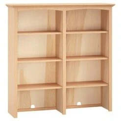 1632 48 Inch Wide McKenzie Alder Cabinet Hutch Top