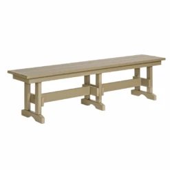 166 Poly 6′ Dining Bench