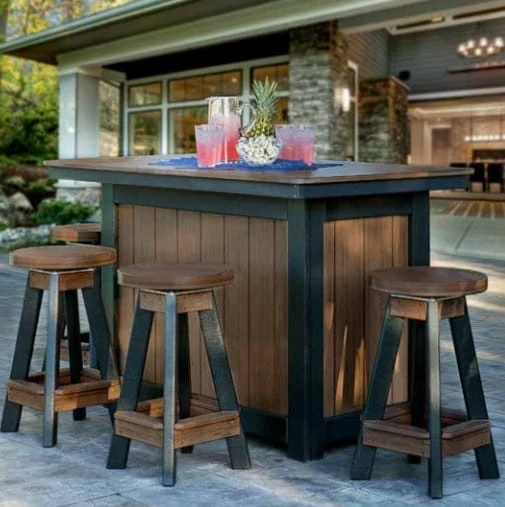 178B/C Poly Swivel Barstool 3 178B/C Poly Swivel Barstool - Image 3