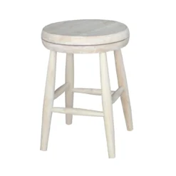 S-818SW 18″ Scoop Seat Swivel Stool