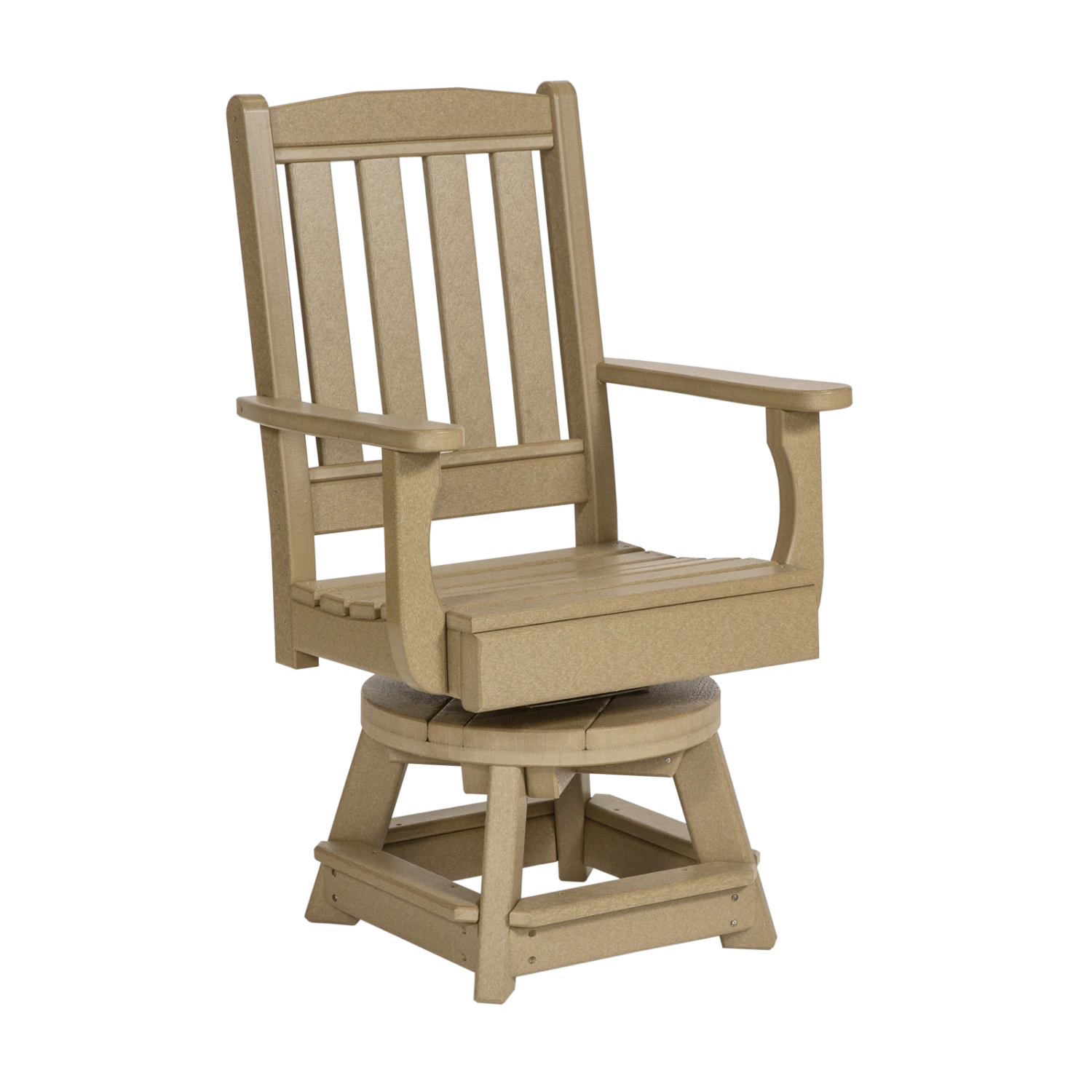 228D Poly English Garden Swivel Chair 1 228D Poly English Garden Swivel Chair