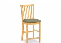 265-24-F6 Upholstered Mission Counter Stool -Wilmington 265 24 F58