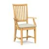 CI-265A-F6 Upholstered Mission Arm Chair