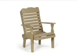 300 Poly Curve Back Chair