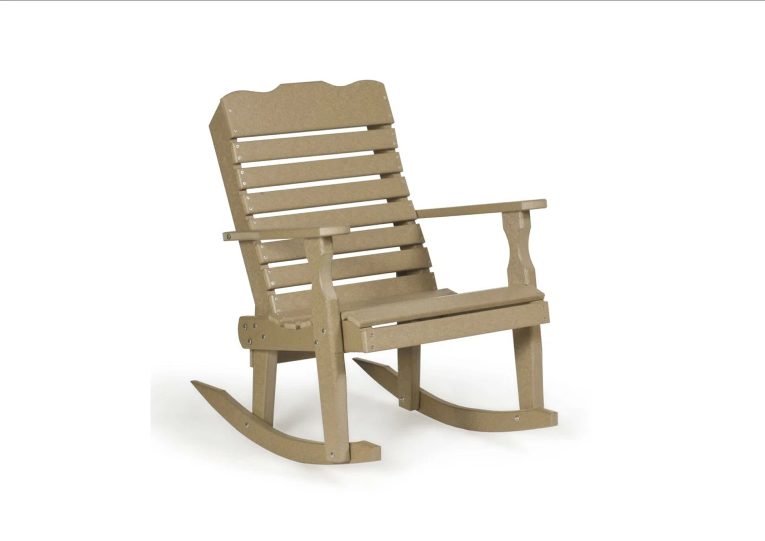 301 Poly Curve Back Rocker 1 301 Poly Curve Back Rocker