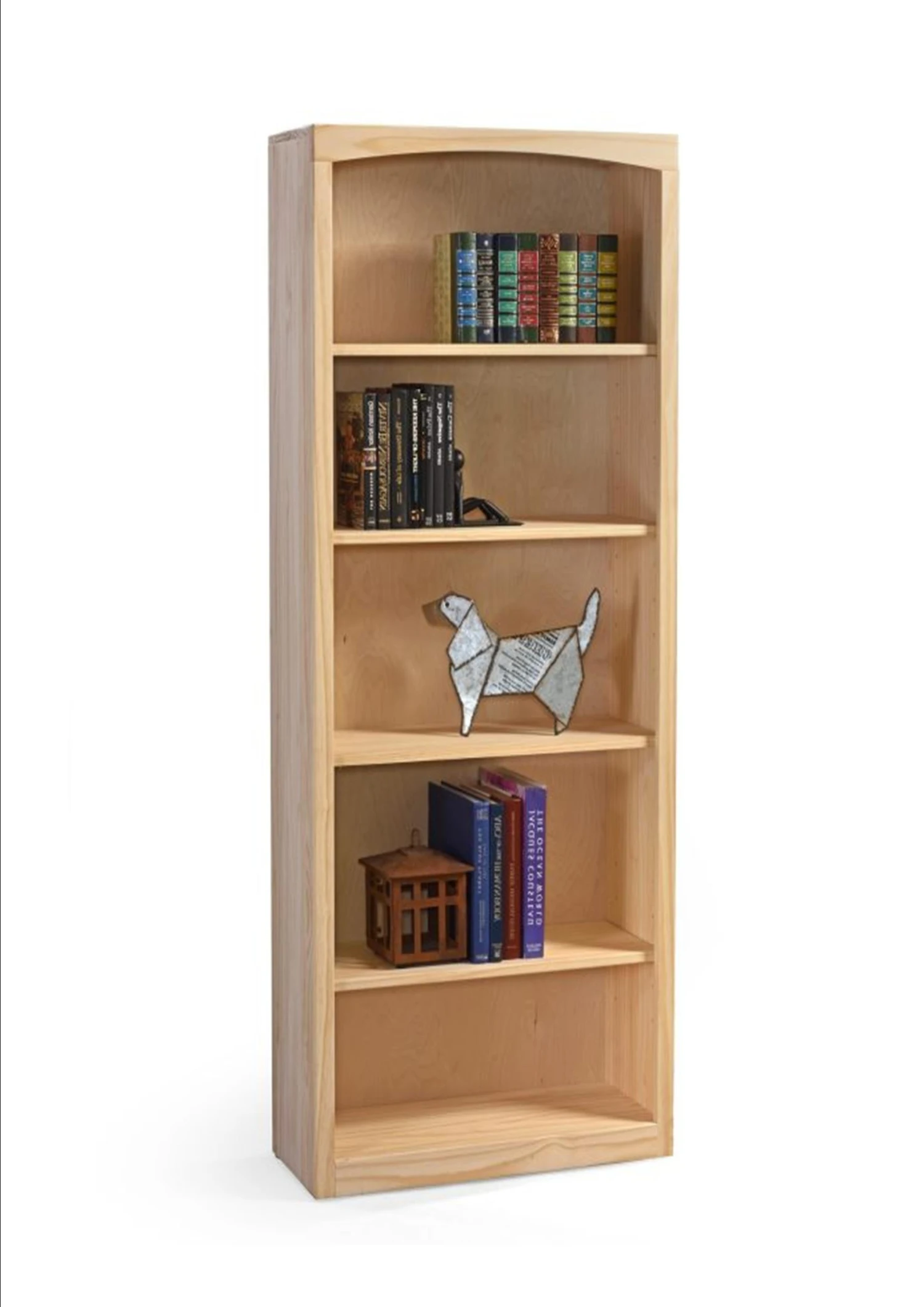 3072 Pine Bookcase 30″ X 72″ 1 3072 Pine Bookcase 30″ X 72″