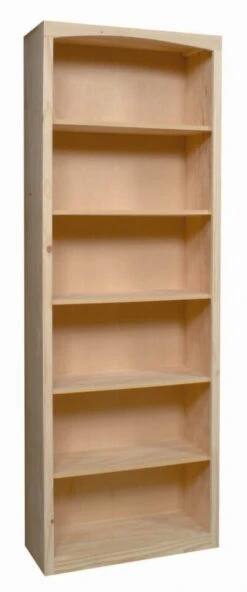 3084 Pine Bookcase 30″ X 84″ -Wilmington 3084