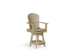 328B/C Poly Fanback Balcony Swivel Chair -Wilmington 328B