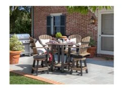 328B/C Poly Fanback Balcony Swivel Chair -Wilmington 328B 5