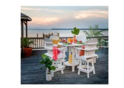 328B/C Poly Fanback Balcony Swivel Chair -Wilmington 328B 742B