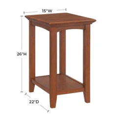 3497 McKenzie Accent Table -Wilmington 3497GAC d 1