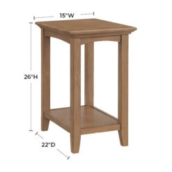 3497 McKenzie Accent Table -Wilmington 3497PEC d