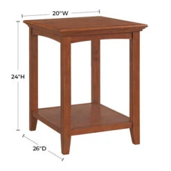 3498 McKenzie Side Table 23 3498 McKenzie Side Table -Wilmington 3498GAC d 1