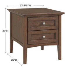 3501 McKenzie End Table -Wilmington 3501JAV d 1