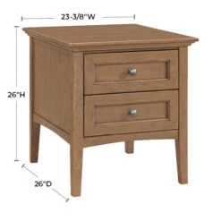 3501 McKenzie End Table -Wilmington 3501PEC d 1