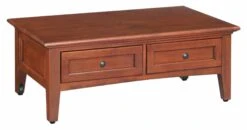 3505 McKenzie Lift Top Coffee Table -Wilmington 3505GAC Top Down 10 15