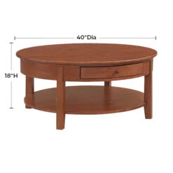 3512 McKenzie Round Cocktail Table -Wilmington 3512GAC d