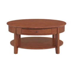 3512 McKenzie Round Cocktail Table -Wilmington 3512GAC front 1