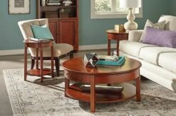 3512 McKenzie Round Cocktail Table -Wilmington 3512Gac Room Scene