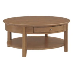 3512 McKenzie Round Cocktail Table -Wilmington 3512PEC2 scaled 1