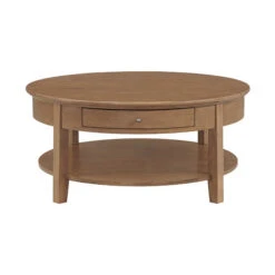 3512 McKenzie Round Cocktail Table -Wilmington 3512PEC front
