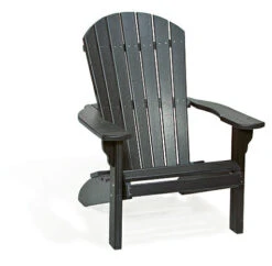 360 Poly Fanback Chair -Wilmington 360 fanback black