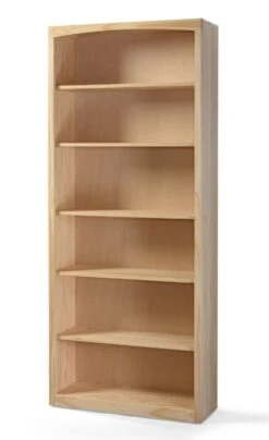 3684 Pine Bookcase 36″ X 84″ 6 3684 Pine Bookcase 36″ X 84″ -Wilmington 3684 2
