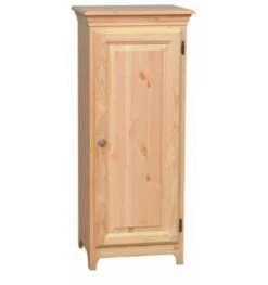 72048 Pine One Door Jelly Cabinet