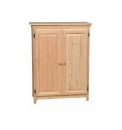 73648 Pine Two Door Jelly Cabinet