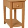 6014 Shaker Alder Chairside Table