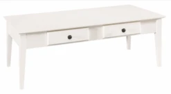 6023 Large Alder Coffee Table -Wilmington 6023wh white