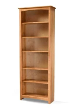 63084 30″x 84″ Alder Shaker Bookcase -Wilmington 63084N