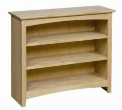 63629 36″ X 29″ Alder Shaker Bookcase