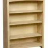 63648 36″ X 48″ Alder Shaker Bookcase