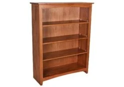 63648 36″ X 48″ Alder Shaker Bookcase -Wilmington 63648FIN